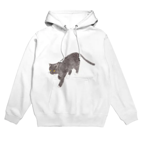 ある日の黒猫ちゃん Hoodie