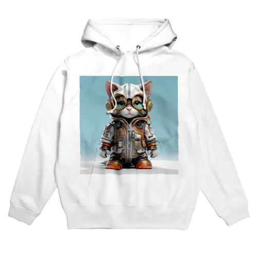 猫 Hoodie