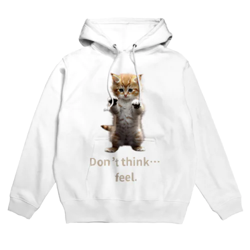 ヨーダのマネの仔猫 Hoodie