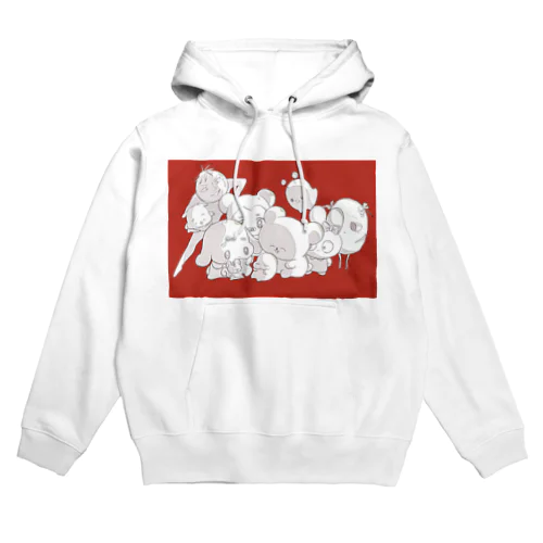 あかの集合 Hoodie