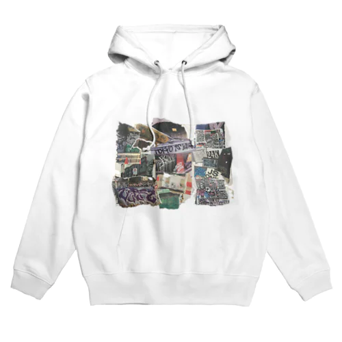 グラフィティコラージュ Hoodie