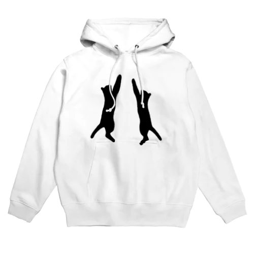 パーカー紐で猫じゃらし Hoodie