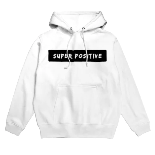 SUPER POSITIVEシンプル パーカー