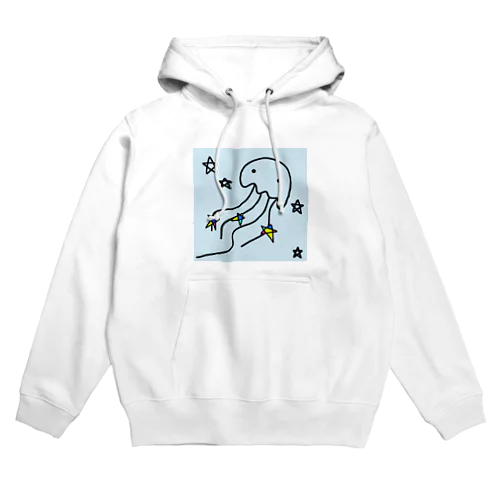 天の川のクラゲ Hoodie