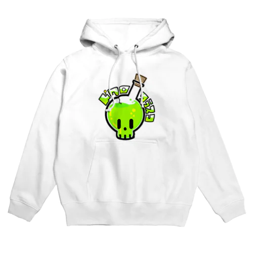 ドクロフラスコ(ロゴ入り) Hoodie