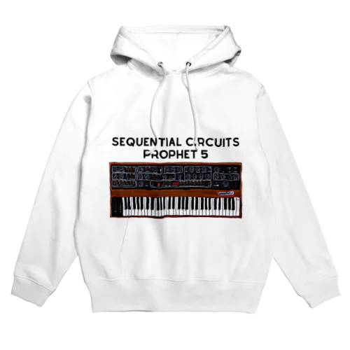 Sequential Circuits Prophet 5 Vintage Synthesizer Hoodie