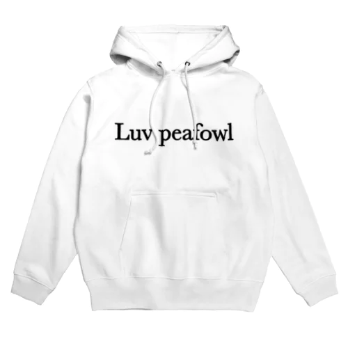 Luv peafowl！ Hoodie