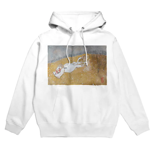 冬のライオン Hoodie