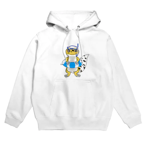 夏のレオパ（海水浴） Hoodie