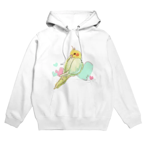 見返りオカメインコ Hoodie