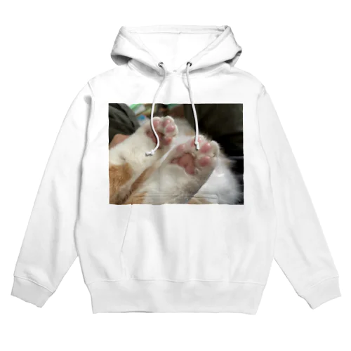 ねこ　にゃんこの肉球 Hoodie