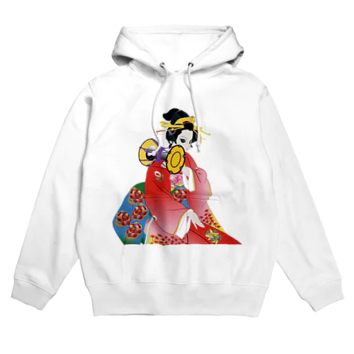 堤太鼓の女 Hoodie