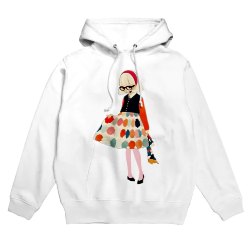 カラフルドット Hoodie