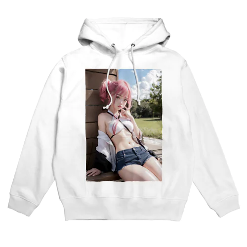 美少女 Hoodie