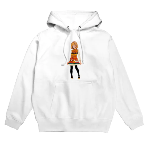 ジャポニズムパッチワークv2 Hoodie