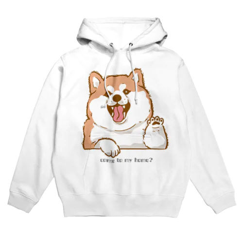 しば犬アップくん Hoodie