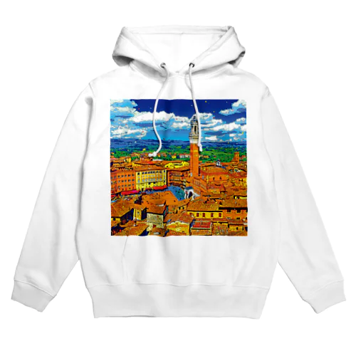 イタリア シエナの街並み Hoodie