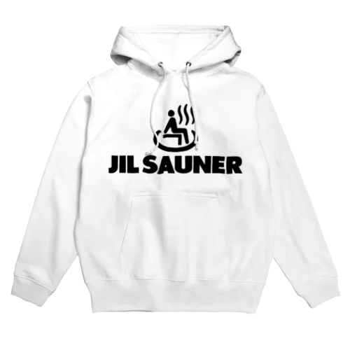 JIL SAUNER-ジルサウナー-サウナピクトグラムロゴ Hoodie