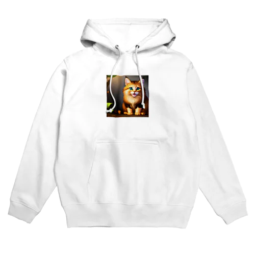 かわいい猫のイラストグッズ Hoodie