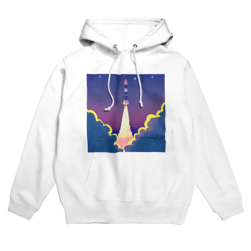 ロケット発射 Hoodie