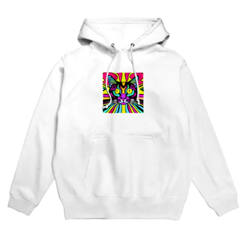 奇妙な猫 Hoodie