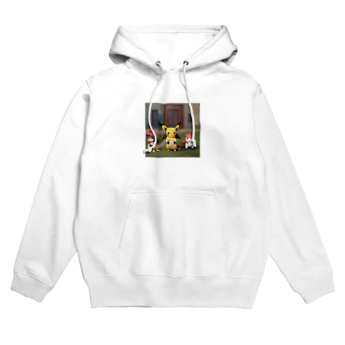 ピカチュウの仲間たち Hoodie