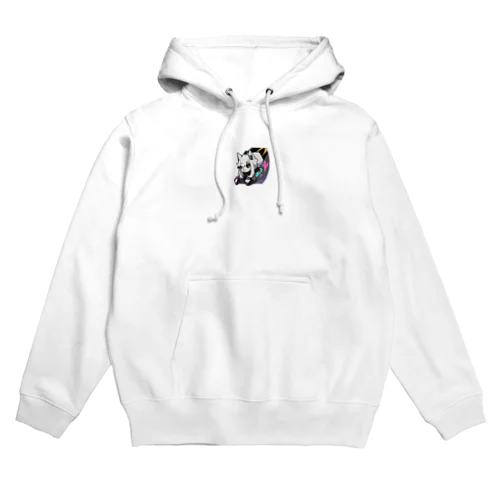 クールなアルパカくん Hoodie