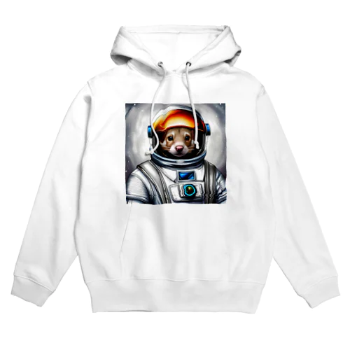 宇宙を旅するフェレット Hoodie