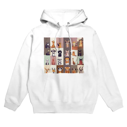 不思議アニマルズパート4 Hoodie