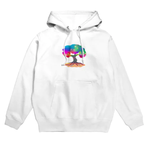 レインボーガジュマル Hoodie