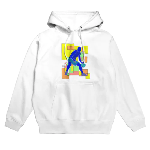 カラフルバスケットボール Hoodie