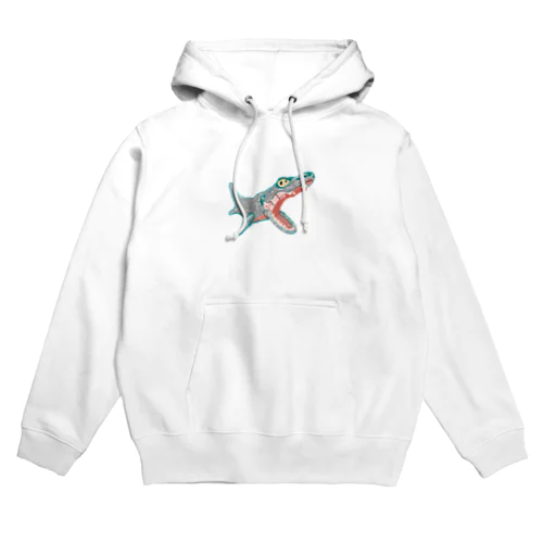 サメみたいなワニみたいなサメ Hoodie