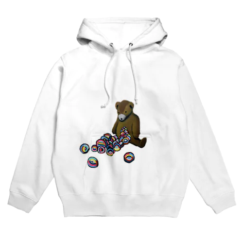 反省するクマさん Hoodie