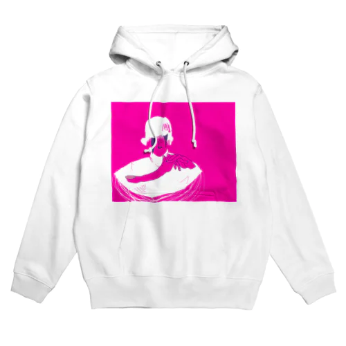 紫の柔肌 Hoodie