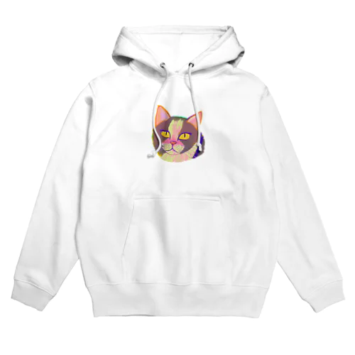 ふわふわネコ Hoodie