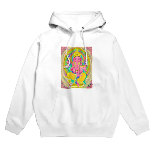 ピンクガネーシャ Hoodie