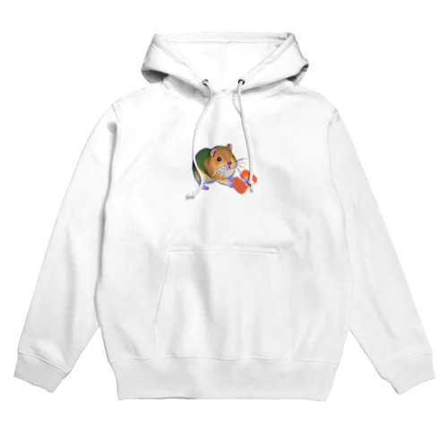 筋トレしているハムスター Hoodie