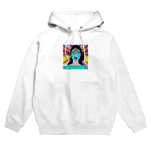 サイケ女子 Hoodie