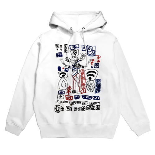 ボタンあそびのロボット Hoodie