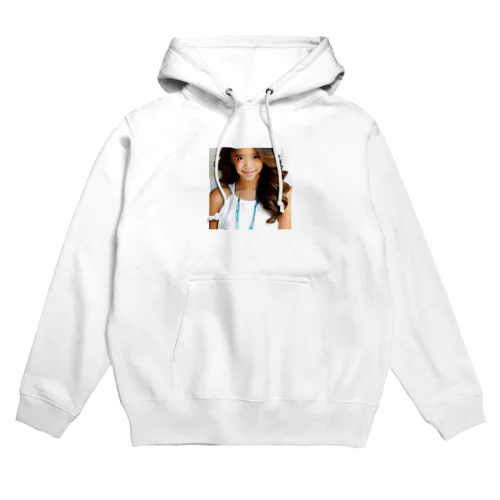 褐色肌のAI美少女のオリジナルグッズ Hoodie