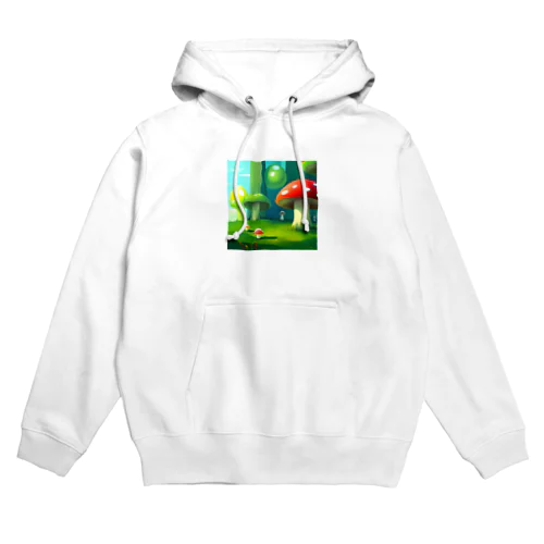 キノコの世界 Hoodie