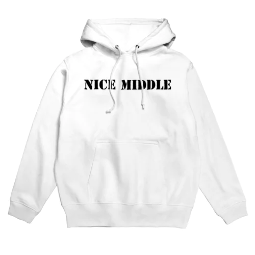 俺＝ナイスミドル(黒字) Hoodie