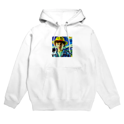 ストレンジャーシングスイレブン星月夜に行ってみた Hoodie