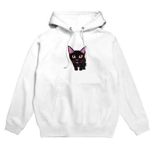 黒猫 Hoodie