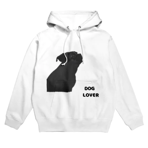 DOG LOVER（パグ） Hoodie