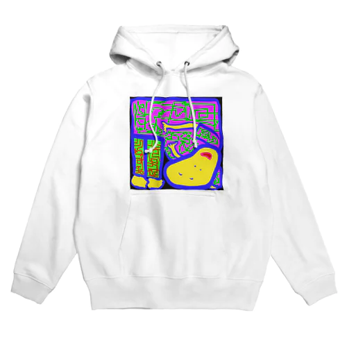 四角にはいりたい Hoodie