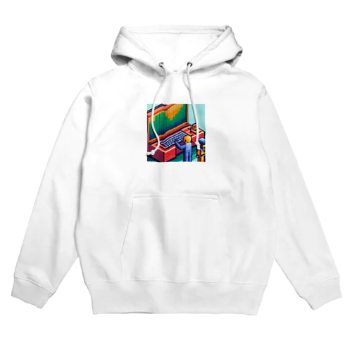 ドットエンジニア ミニフィグ Hoodie