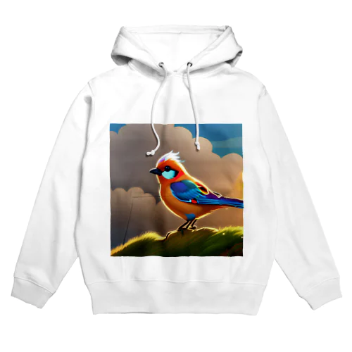 虹の鳥グッズ Hoodie