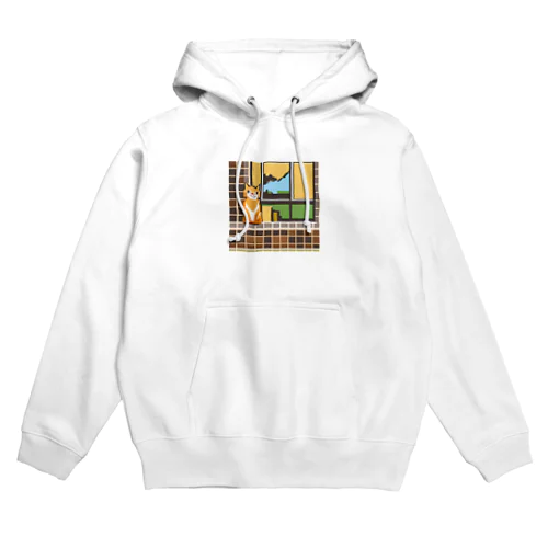 ドット絵の猫 Hoodie