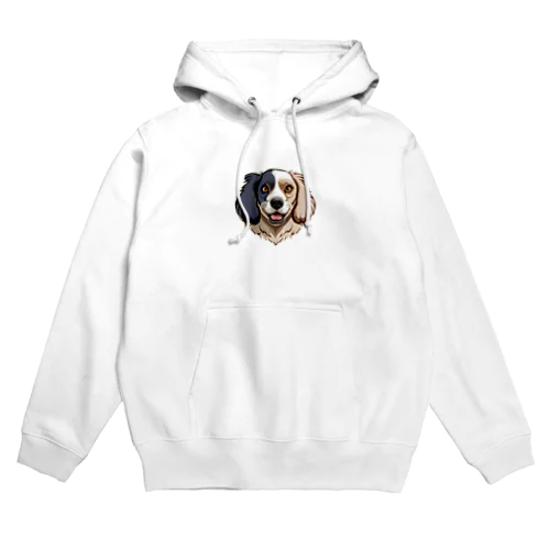 まっすぐな犬 Hoodie